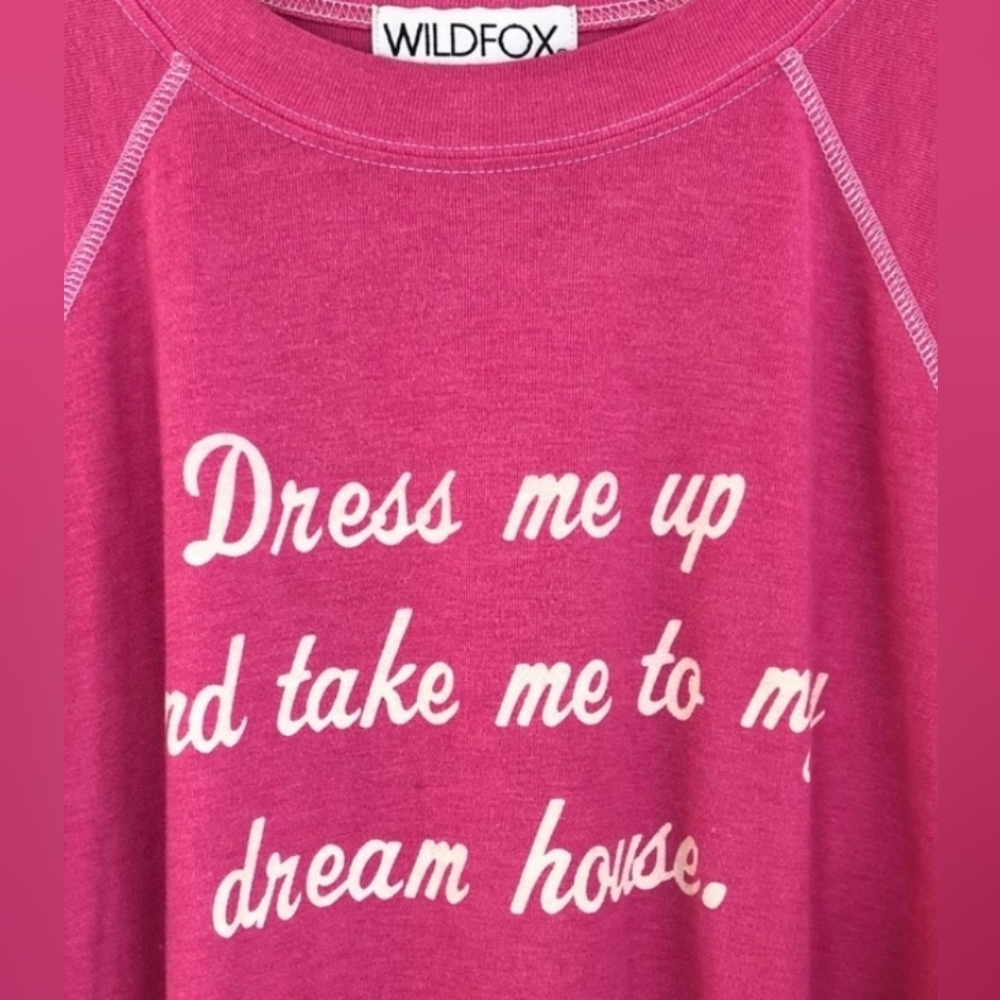 Rare WILDFOX  couture over sized sweater.
